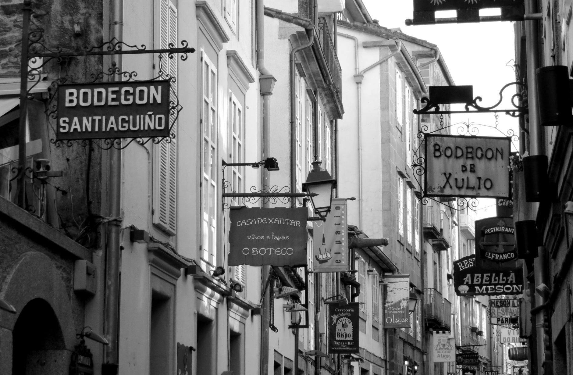 Negreira - street scene