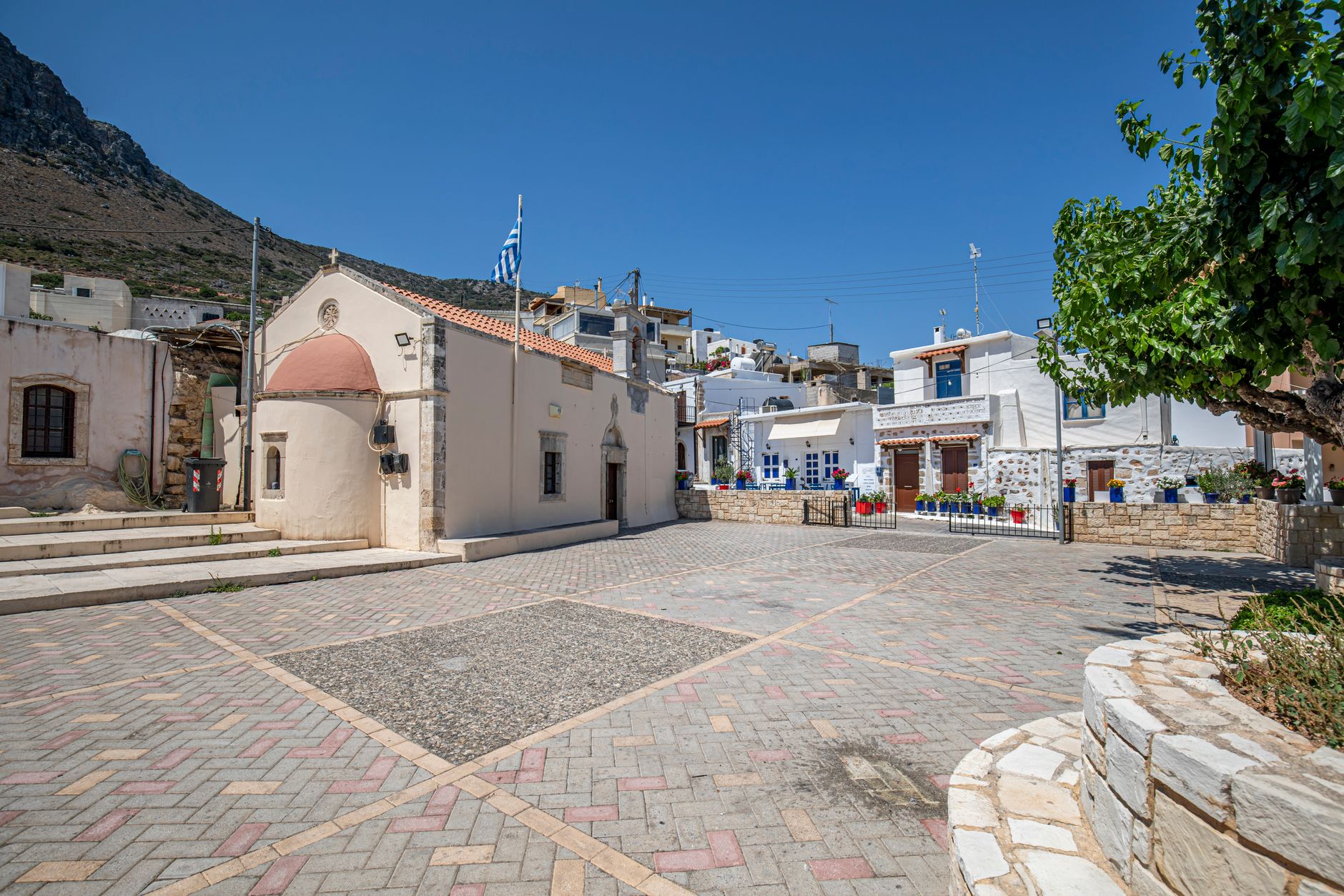 Triacastela - straatbeeld